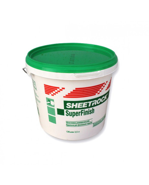 Шпаклівка Sheetrock Super Finish, 5,4 кг ✓KNAUF